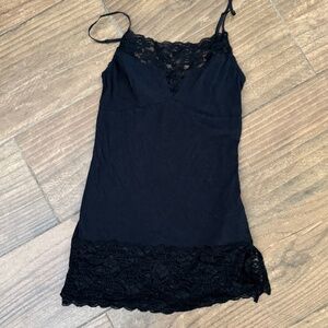 Black Lace Cami XS